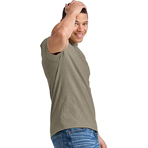 Hanes Originals Lightweight Men's Tri-Blend Crewneck Tee - Oregano