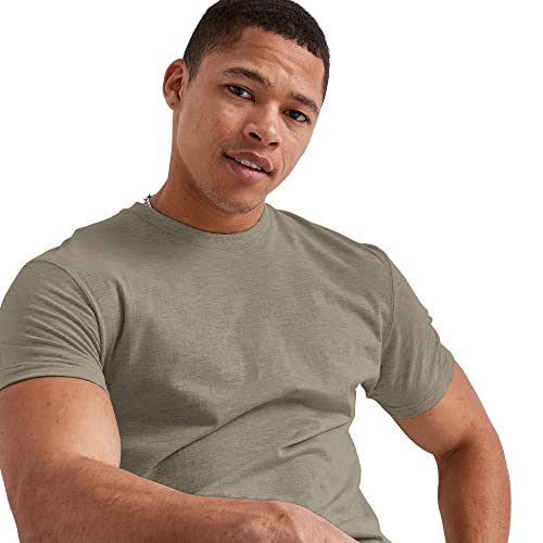 Hanes Originals Lightweight Men's Tri-Blend Crewneck Tee - Oregano