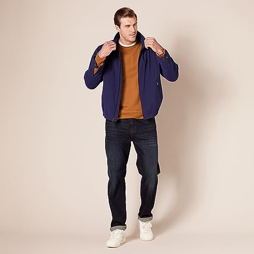 Men's Fleece Crewneck Sweatshirt, Nutmeg, Big & Tall