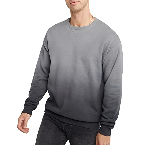 Hanes Fleece Ombre Pullover Sweatshirts for Men