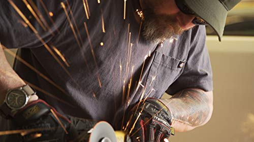 Brown Duck Dickies Crew Neck Henley Shirt, Size Large