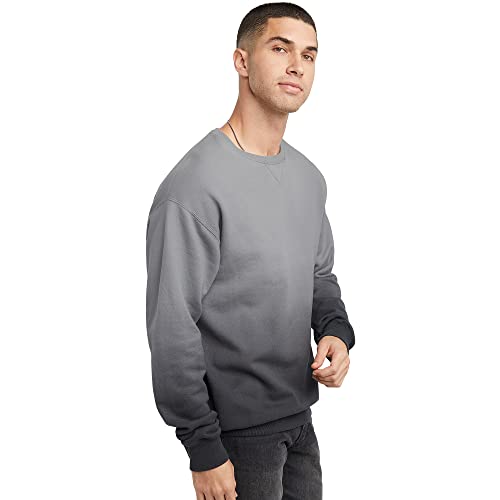 Hanes Fleece Ombre Pullover Sweatshirts for Men