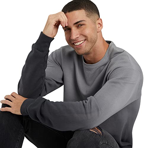 Hanes Fleece Ombre Pullover Sweatshirts for Men