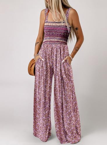 Dokotoo Casual Loose Sleeveless Jumpsuit with Pockets