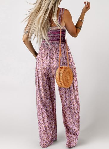 Dokotoo Casual Loose Sleeveless Jumpsuit with Pockets