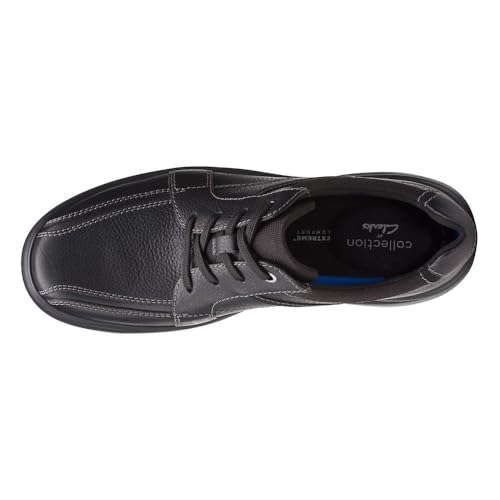 Clarks Men's Black Leather Oxford, Size 10