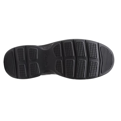 Clarks Men's Black Leather Oxford, Size 10
