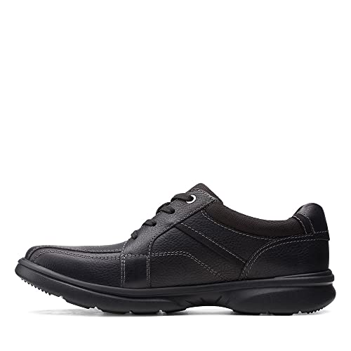 Clarks Men's Black Leather Oxford, Size 10
