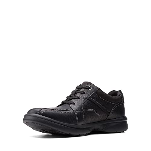 Clarks Men's Black Leather Oxford, Size 10