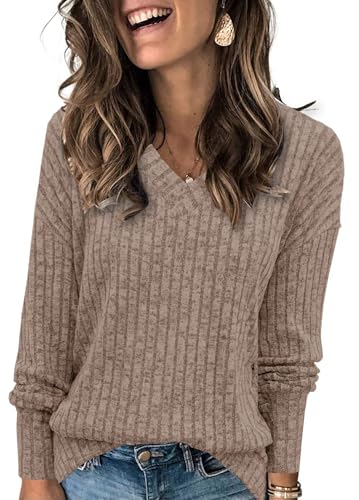 Heymiss Trendy Fall Sweater Women 2023 Long Sleeve Sweatshirt