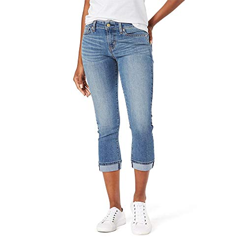 Levi Strauss & Co. Gold Women's Blue Ice Capris