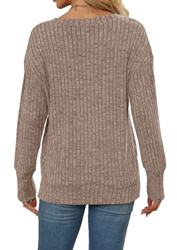 Heymiss Trendy Fall Sweater Women 2023 Long Sleeve Sweatshirt