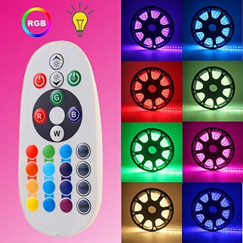 GreenSun 164ft RGB LED Strip Lights with Remote