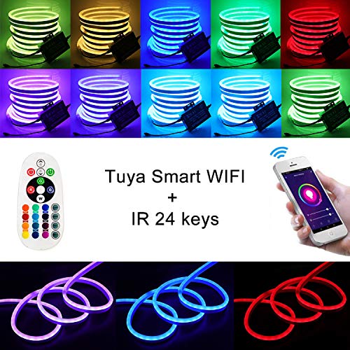 WiFi RGB Waterproof Flexible LED Strip with Controller