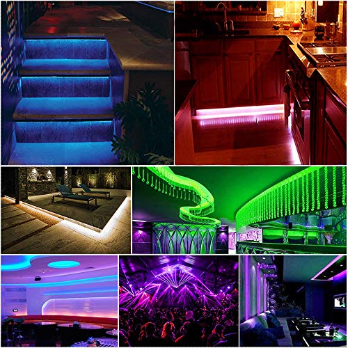 Bluetooth Music Sync LED Strip Kit, 50m IP67 Waterproof