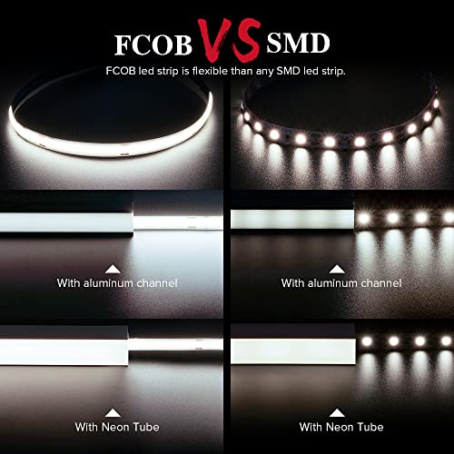 Flexible High Density LED Strip Lights - Natural White