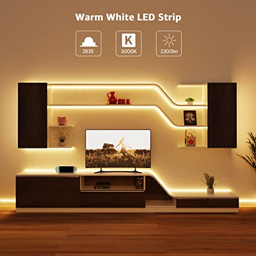 Lepro 5M Warm White LED Strip - 300 LEDs
