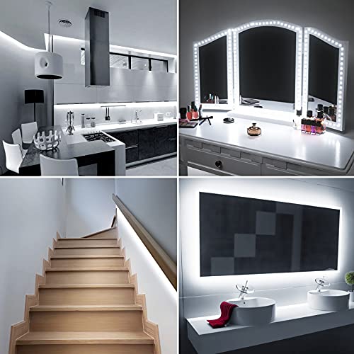 White Dimmable LED Strip Light for Kitchen - 5M