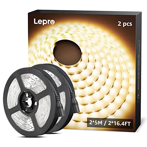 Lepro 10M Warm White LED Light Strip