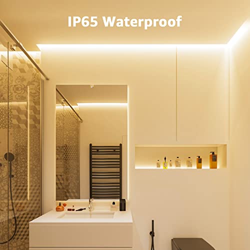 5M Waterproof Warm White LED Strip Light