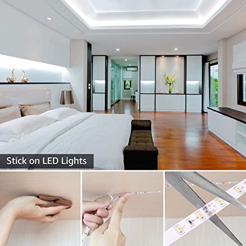 Cool White LED Strip Lights with 300 LEDs