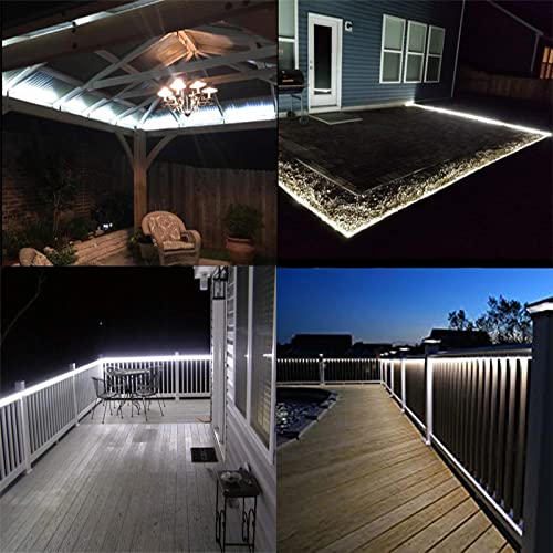 Outdoor Solar LED Strip Lights with Remote Control