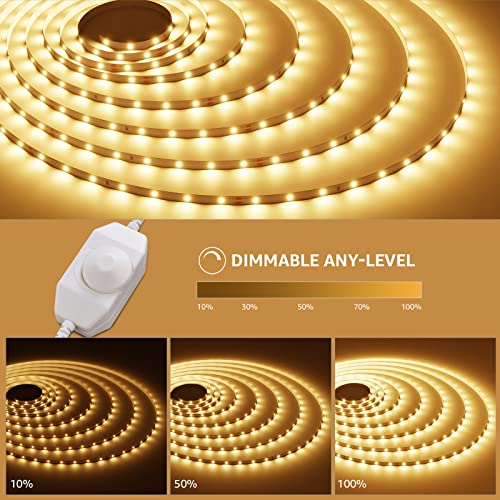 Lepro Warm White LED Strip - 10M, 2000lm