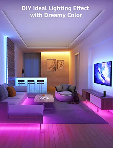 WiFi LED Strip Lights with App Control and Voice Activation