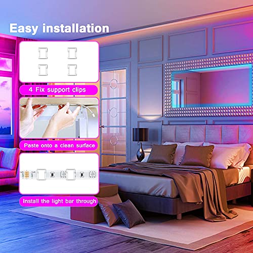 RGB LED Strip Lights with Remote Control