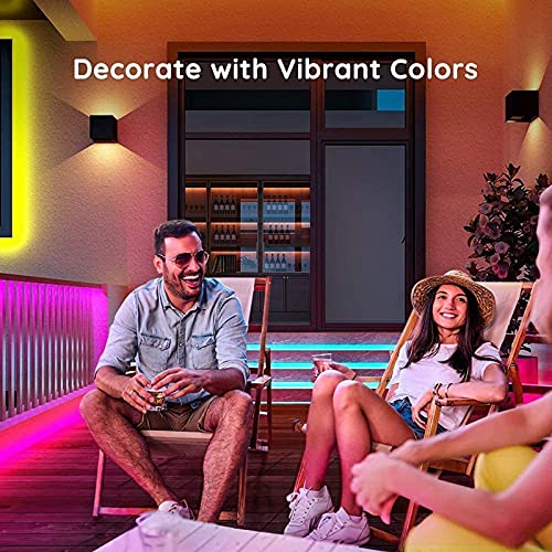 Waterproof Bluetooth RGB LED Strip with Remote&App Control