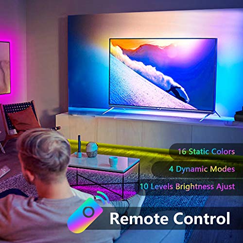 TASMOR LED Strip Light with Music Sync