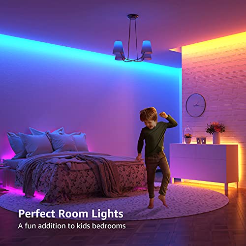 5M Dimmable RGB LED Strip Lights with Remote