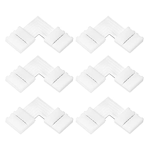 Sourcing Map LED Strip Light Connector White