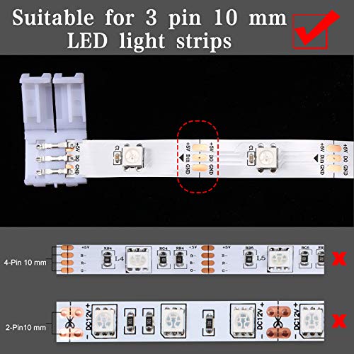 28-Piece Solderless LED Strip Connector Set
