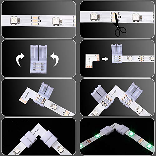 28-Piece Solderless LED Strip Connector Set