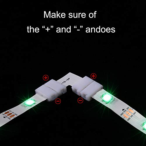 28-Piece Solderless LED Strip Connector Set