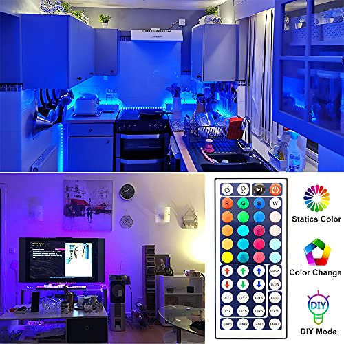 12V Wireless RGB LED Strip Light Kit