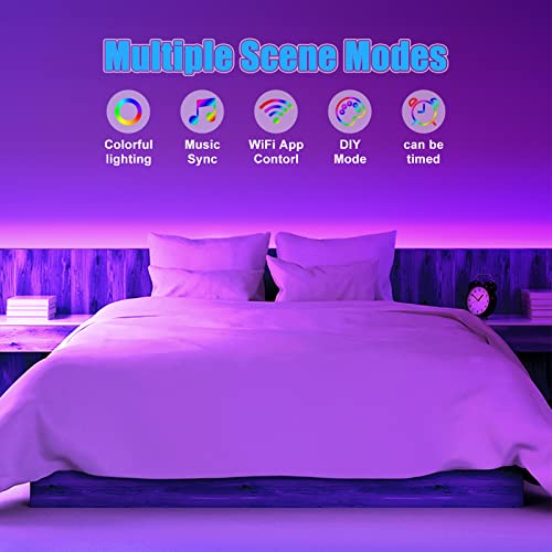 Smart LED Strip Light with Alexa Control