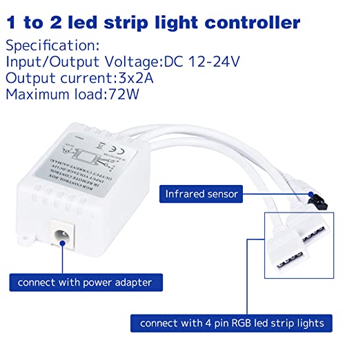 44 Keys RGB LED Strip Remote Controller