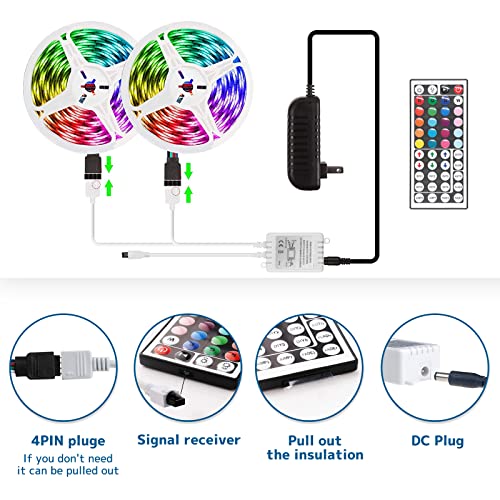 44 Keys RGB LED Strip Remote Controller