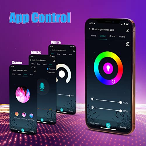 Smart LED Strip Light with Alexa Control