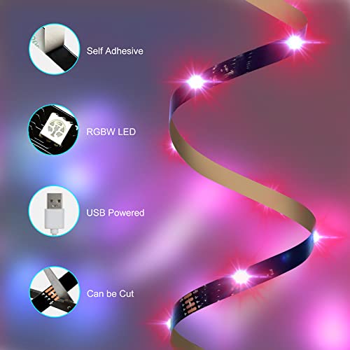 16.4ft RGB LED TV Backlight with App Control