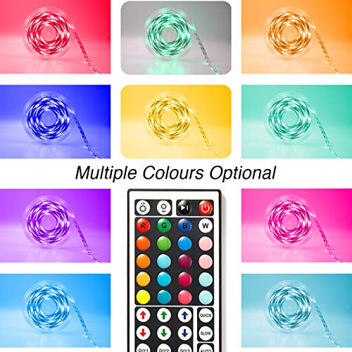 Phopollo RGB Led Strip with 44 Keys Remote