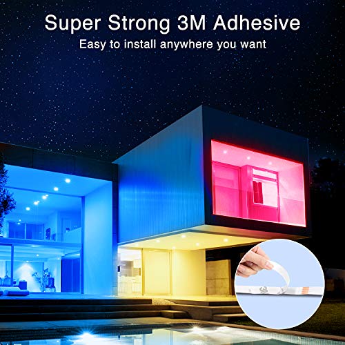 Phopollo RGB Led Strip with 44 Keys Remote