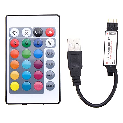 USB LED Controller with Remote for RGB Strip