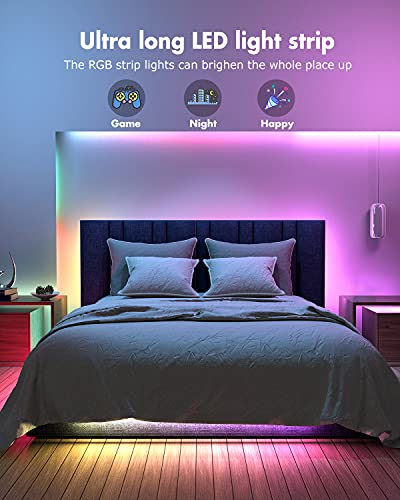 20M Smart RGB LED Light Strip with Music Sync