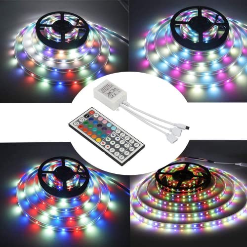 SUPERNIGHT LED Strip Lights with Remote Control and Connector