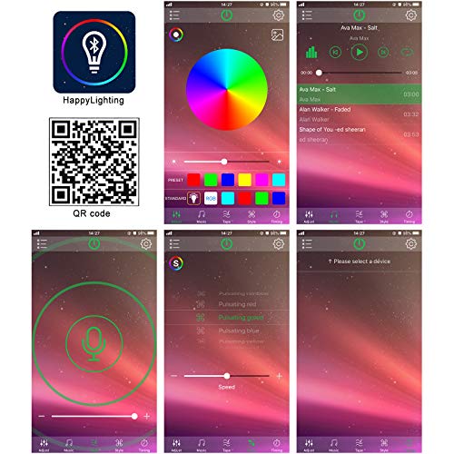 Bluetooth LED Strip Controller with Remote & App Control