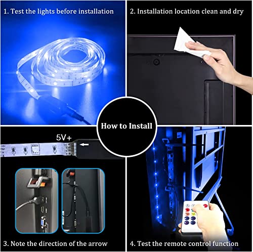5M App-Controlled RGB LED Backlight for TV