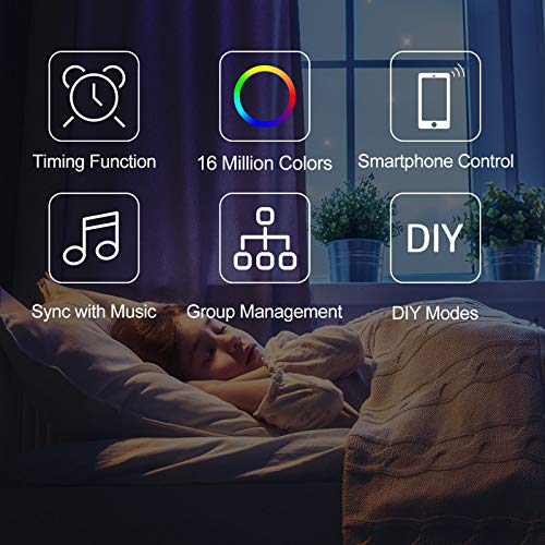 Bluetooth LED Strip Controller with Remote & App Control